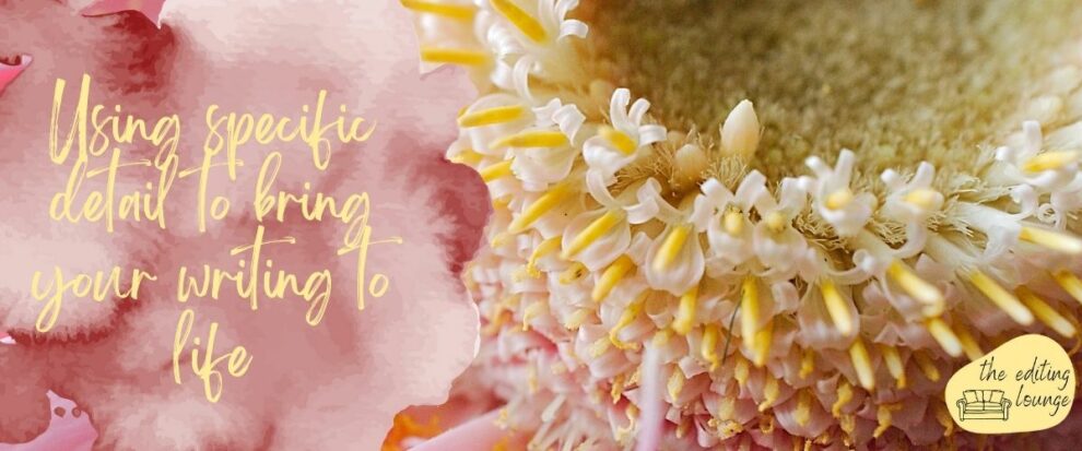 Using specific detail to bring your writing to life | The Editing Lounge